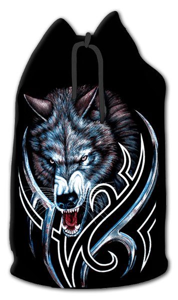 Торба Tribal Wolf текстильная - фото 1 - rockbunker.ru