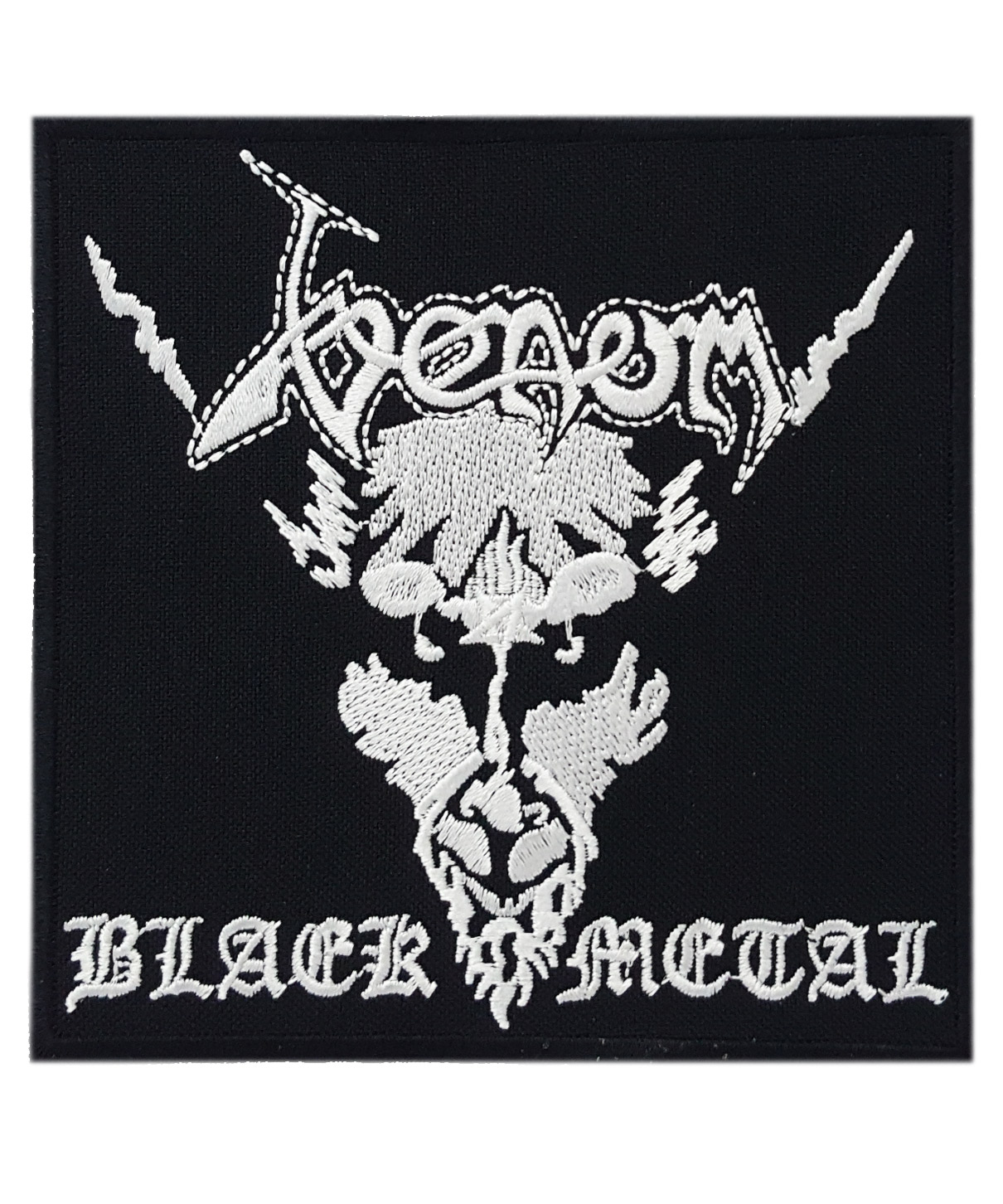 Нашивка Venom Black Metal - фото 1 - rockbunker.ru