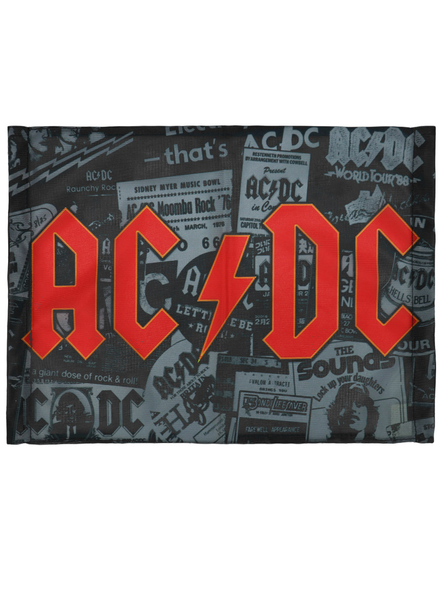 Флаг автомобильный AC DC - фото 2 - rockbunker.ru