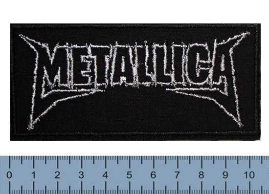 Нашивка RockMerch Metallica - фото 1 - rockbunker.ru