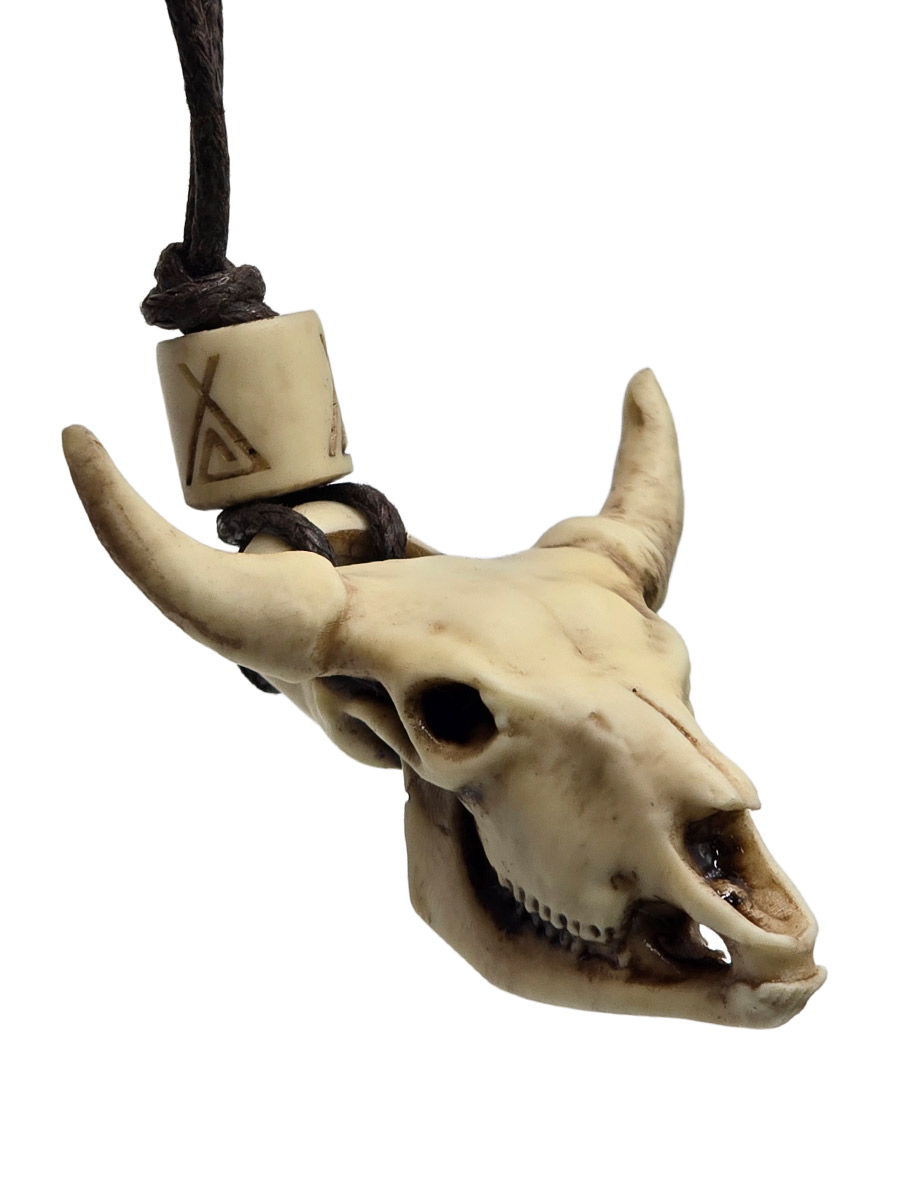 Кулон Череп Бизона - фото 1 - rockbunker.ru