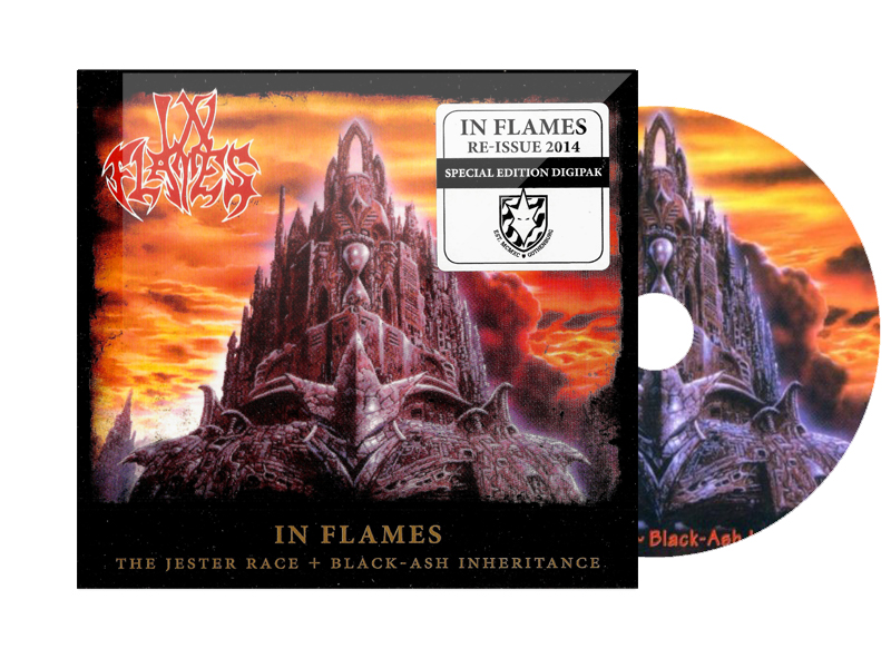 CD Диск In Flames The Jester Race Black-Ash Inheritance digipack - фото 1 - rockbunker.ru