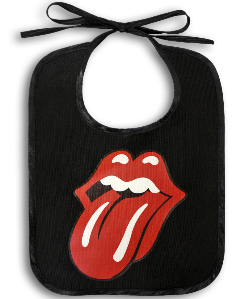 Слюнявчик The Rolling Stones - фото 1 - rockbunker.ru