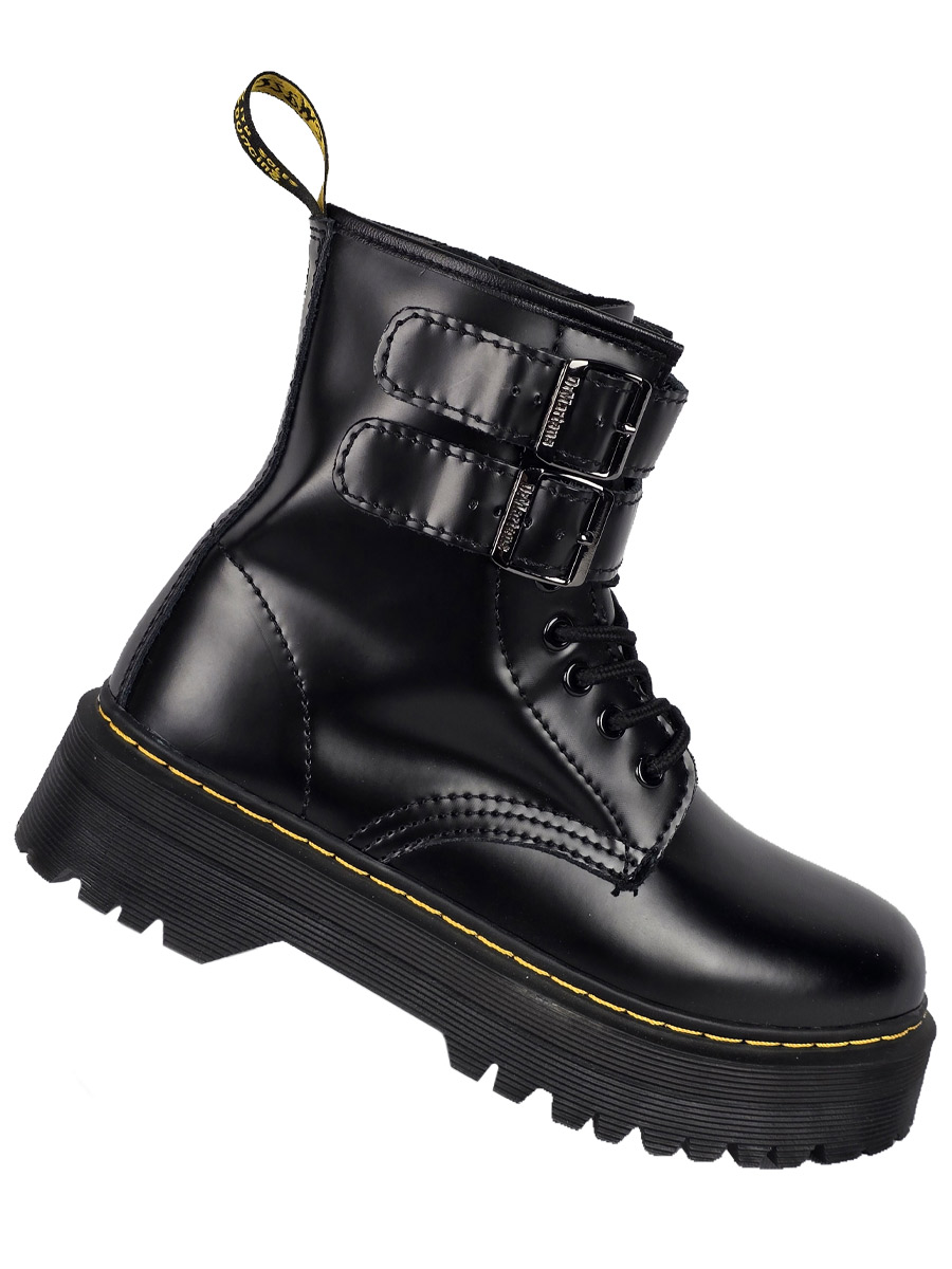 Ботинки Dr. Martens 1460 Black Smooth Alt - фото 2 - rockbunker.ru