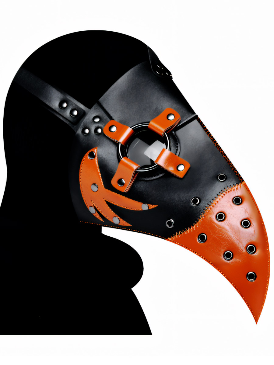 Маска Стимпанк Попугай - фото 1 - rockbunker.ru