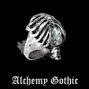 Кольцо Alchemy Gothic R144 Gem Cage - фото 2 - rockbunker.ru