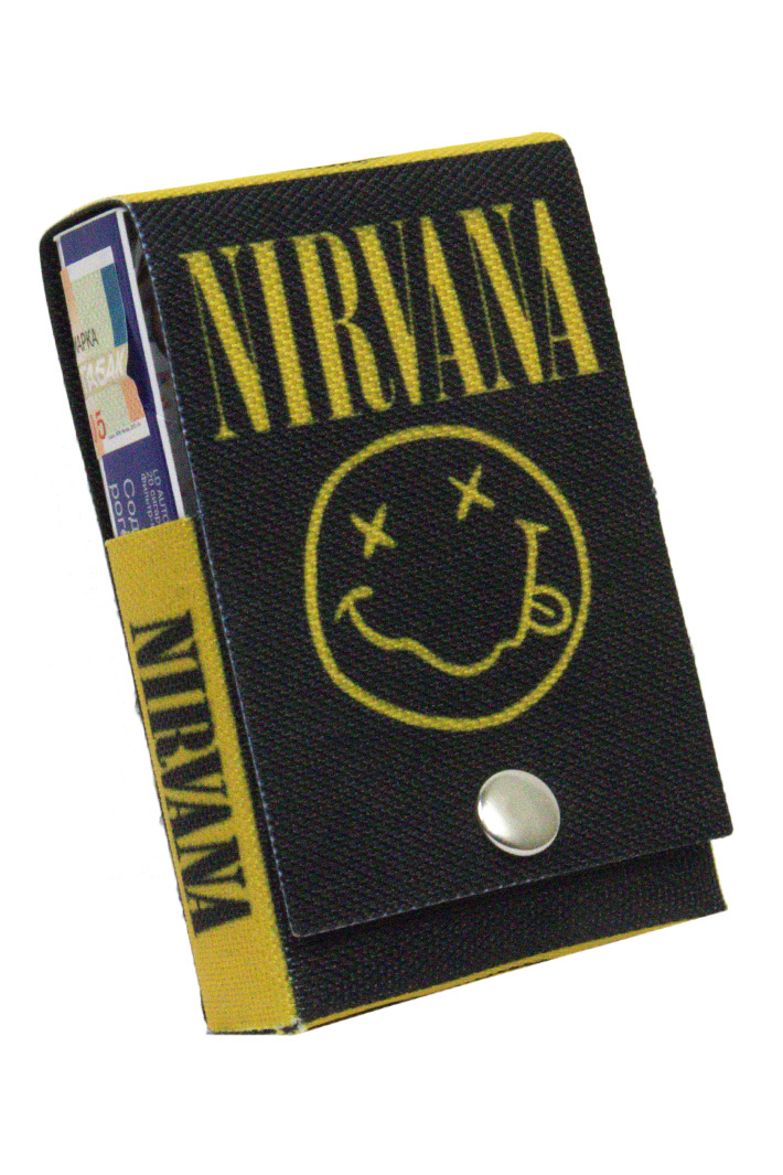 Чехол для сигарет RockMerch Nirvana - фото 1 - rockbunker.ru