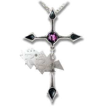 Кулон Alchemy Gothic P471 Penduli Cross - фото 1 - rockbunker.ru