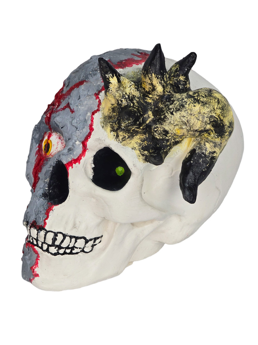 Череп Декоративный Лич Билли - фото 2 - rockbunker.ru