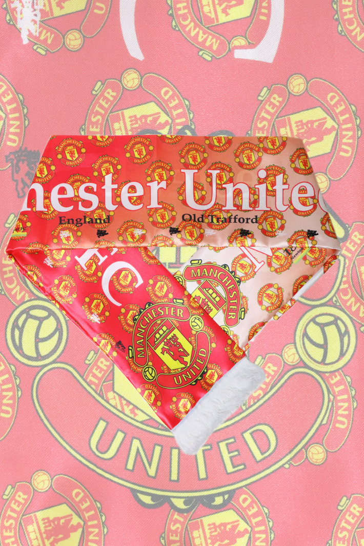 Шарф летний Manchester United - фото 1 - rockbunker.ru