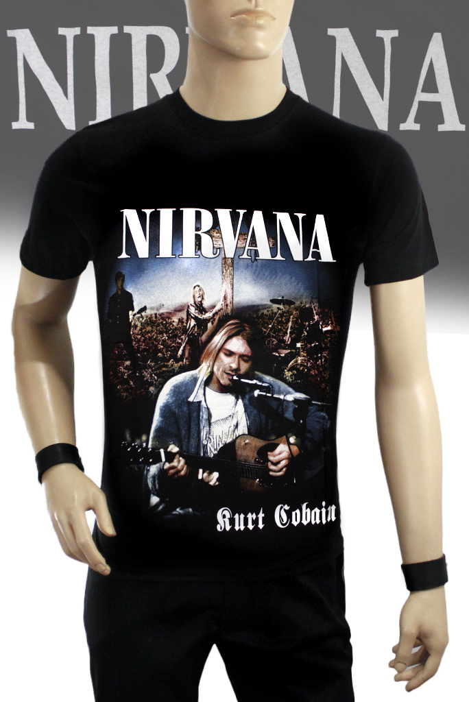 Футболка Metal Heaven Nirvana Kurt Cobain - фото 1 - rockbunker.ru