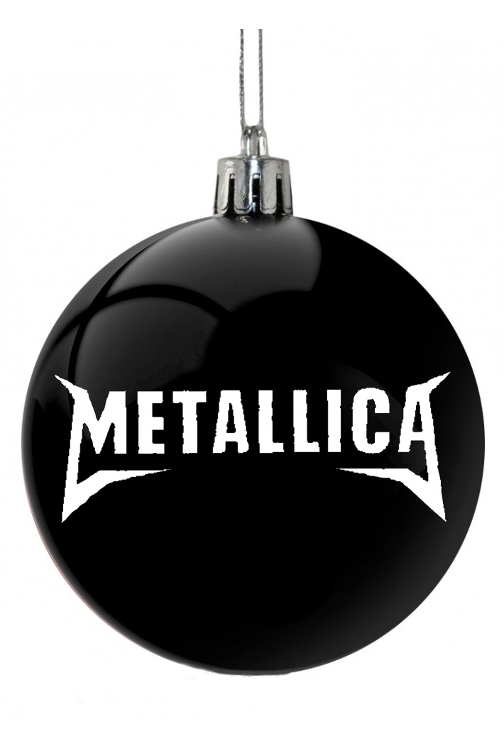 Елочный шар RockMerch Metallica - фото 1 - rockbunker.ru