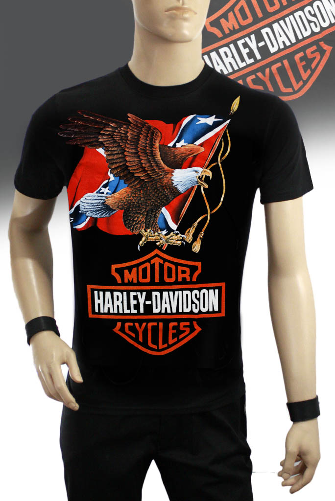 Футболка Harley-Davidson Орел - фото 1 - rockbunker.ru