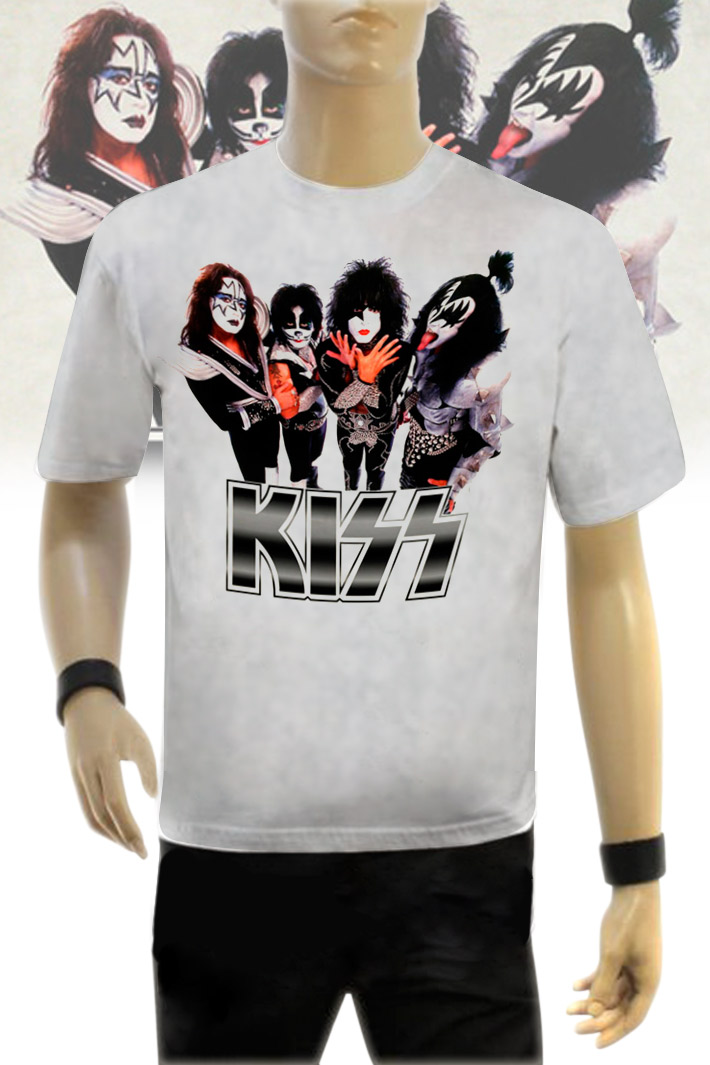 Футболка KISS - фото 1 - rockbunker.ru