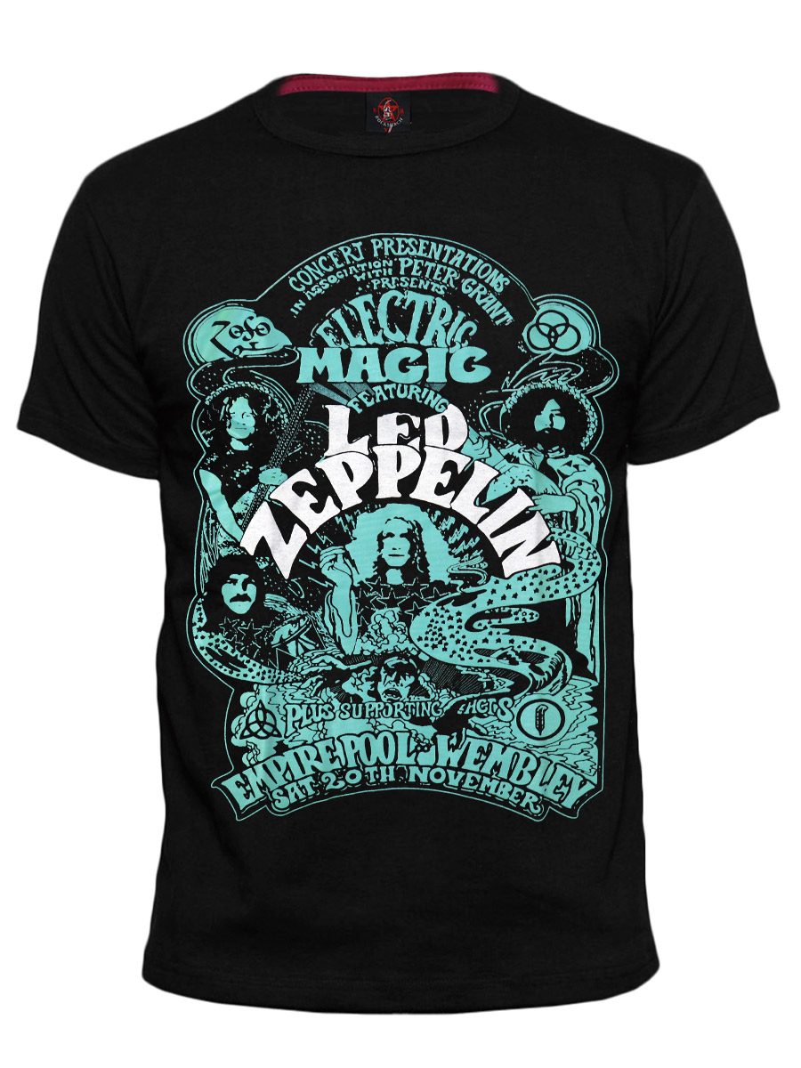 Футболка RockMerch Led Zeppelin - фото 1 - rockbunker.ru