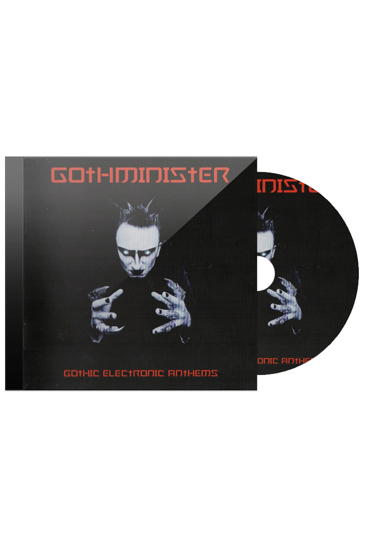 CD Диск Gothminister Gothic Electronic Anthems +1 Bonus Track - фото 1 - rockbunker.ru