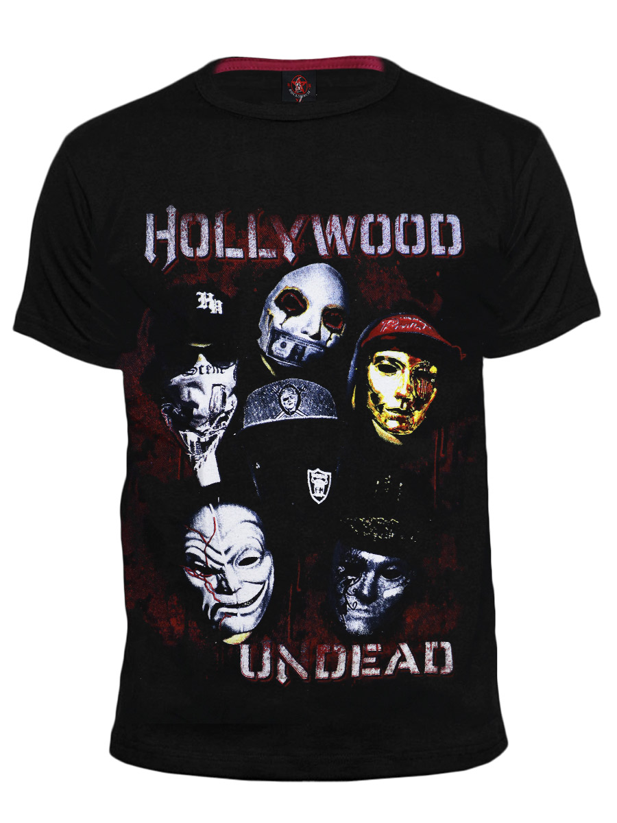 Футболка RockMerch Hollywood Undead - фото 1 - rockbunker.ru