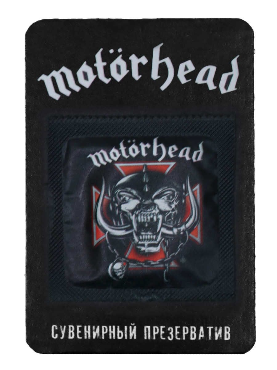 Презерватив RockMerch Motorhead - фото 1 - rockbunker.ru