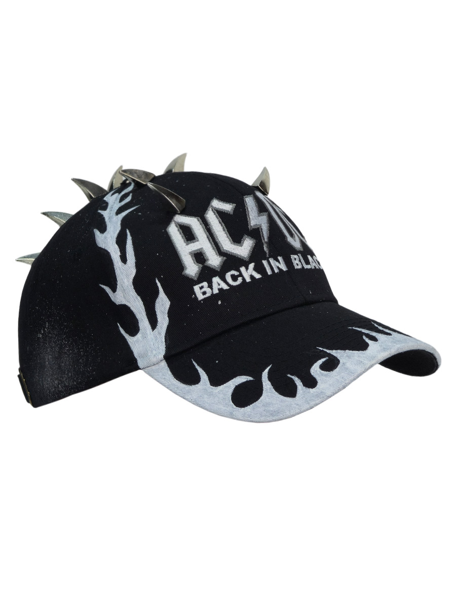 Кепка кастомная AC DC - фото 1 - rockbunker.ru