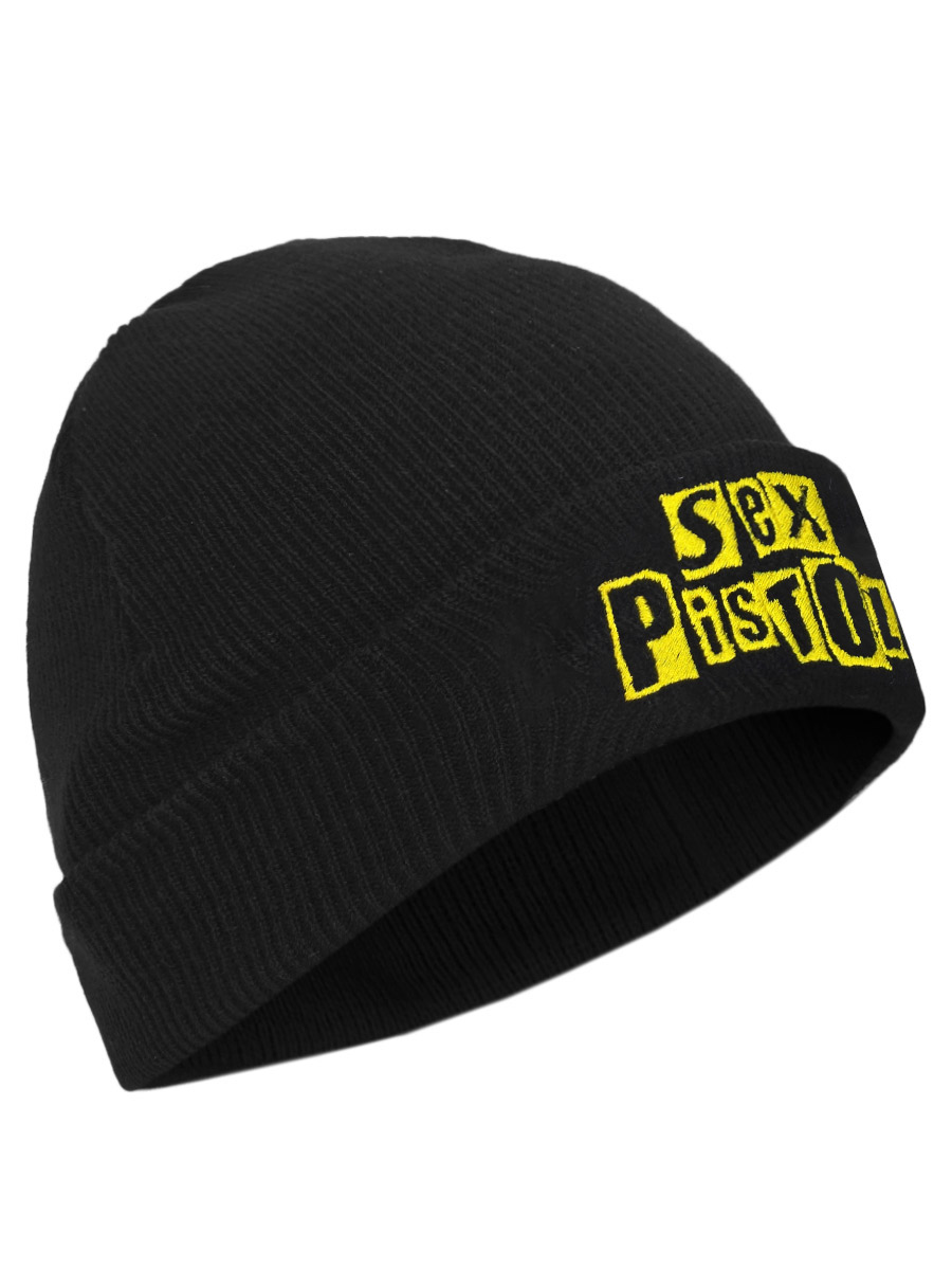 Шапка Rock Merch с отворотом Sex Pistols - фото 1 - rockbunker.ru