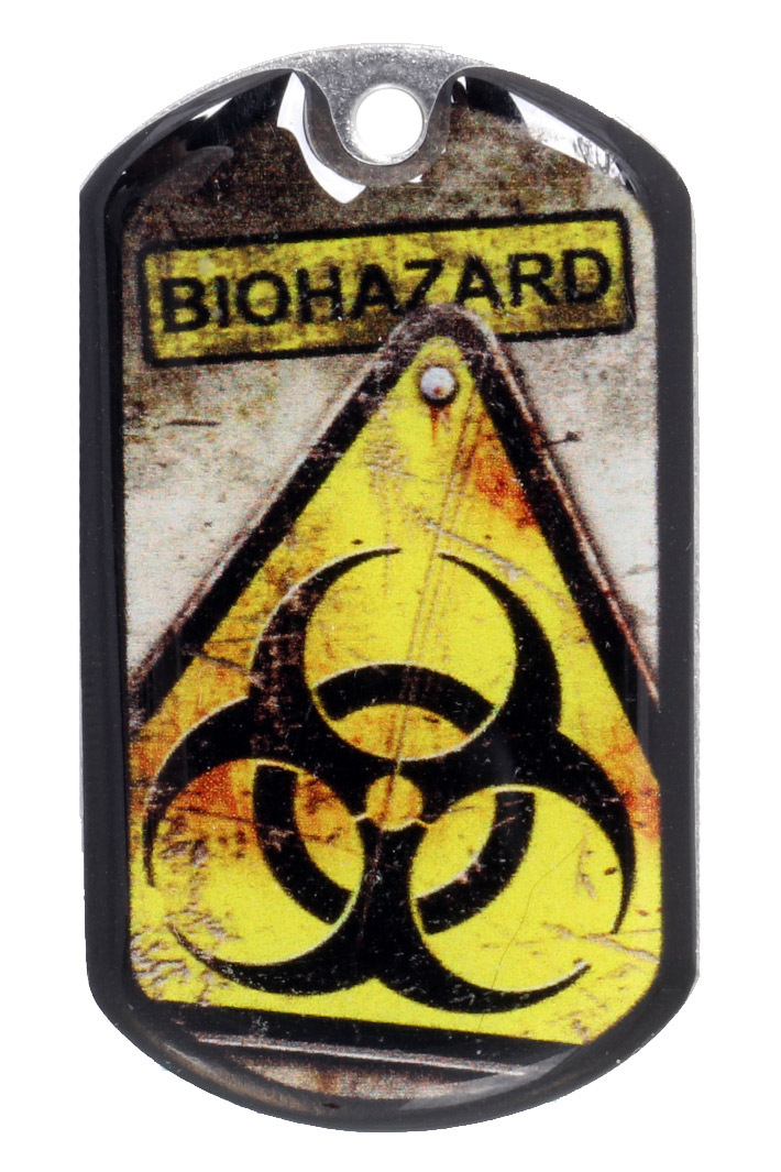 Жетон RockMerch Biohazard - фото 1 - rockbunker.ru