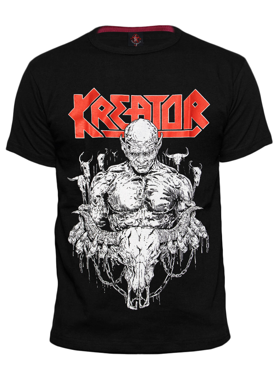 Футболка RockMerch Kreator - фото 1 - rockbunker.ru