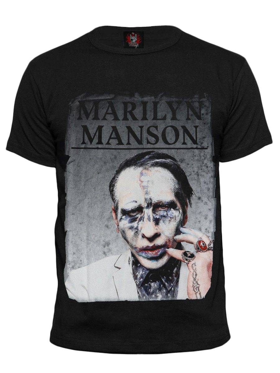  Футболка Hot Rock Marilyn Manson - фото 1 - rockbunker.ru