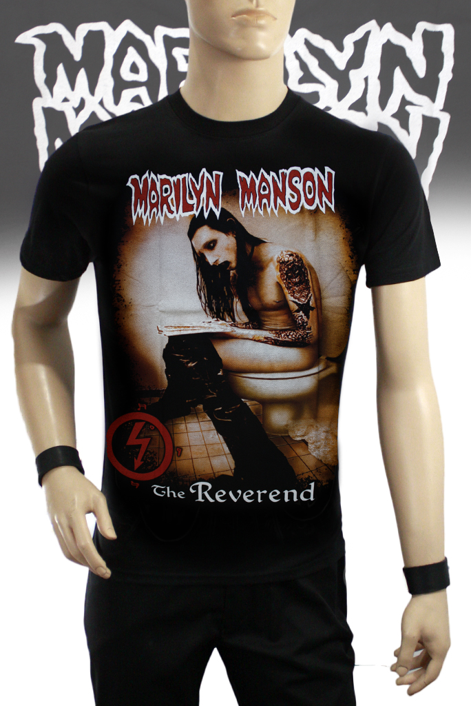 Футболка Hot Rock Marilyn Manson The reverend - фото 1 - rockbunker.ru