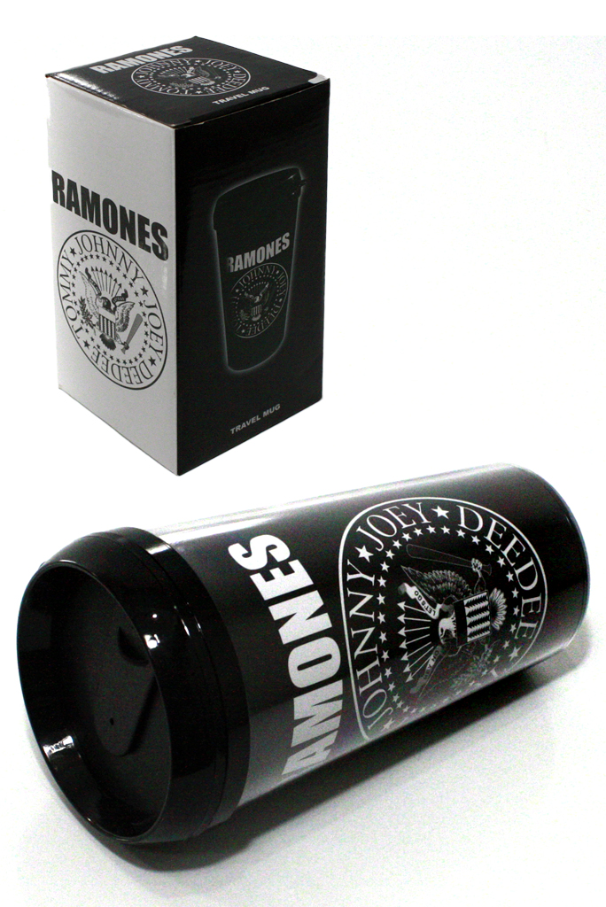 Походная кружка Ramones логотип - фото 2 - rockbunker.ru