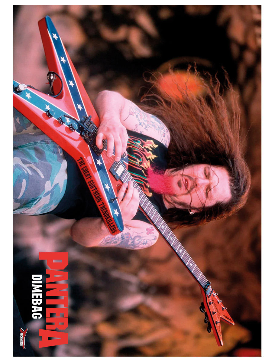 Плакат Dimebag Darrell PLA198 - купить в интернет-магазине RockBunker.ru