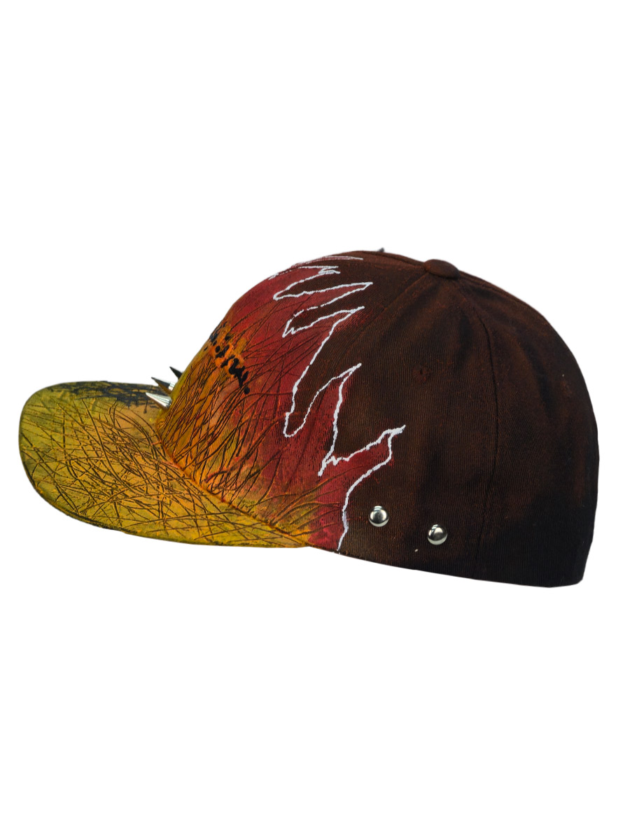 Кепка кастомная Fire - фото 2 - rockbunker.ru