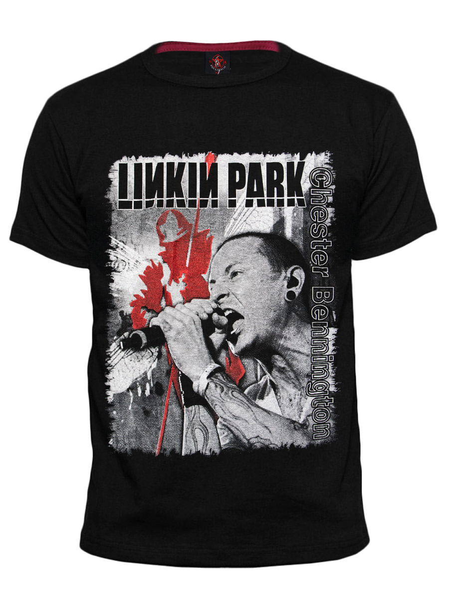 Футболка RockMerch Linkin Park - фото 1 - rockbunker.ru