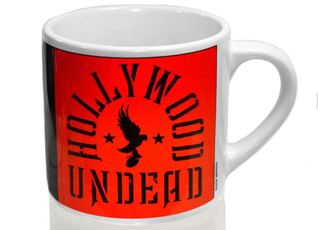 Чашка кофейная RockMerch Hollywood Undead - фото 3 - rockbunker.ru