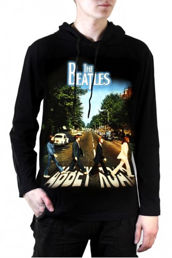 Толстовка Hot Rock The Beatles Abbey Road цветная - фото 1 - rockbunker.ru