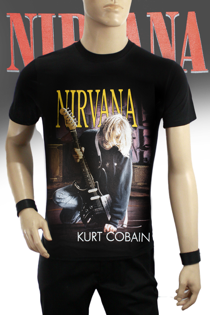 Футболка Hot Rock Nirvana Kurt Cobain - фото 1 - rockbunker.ru