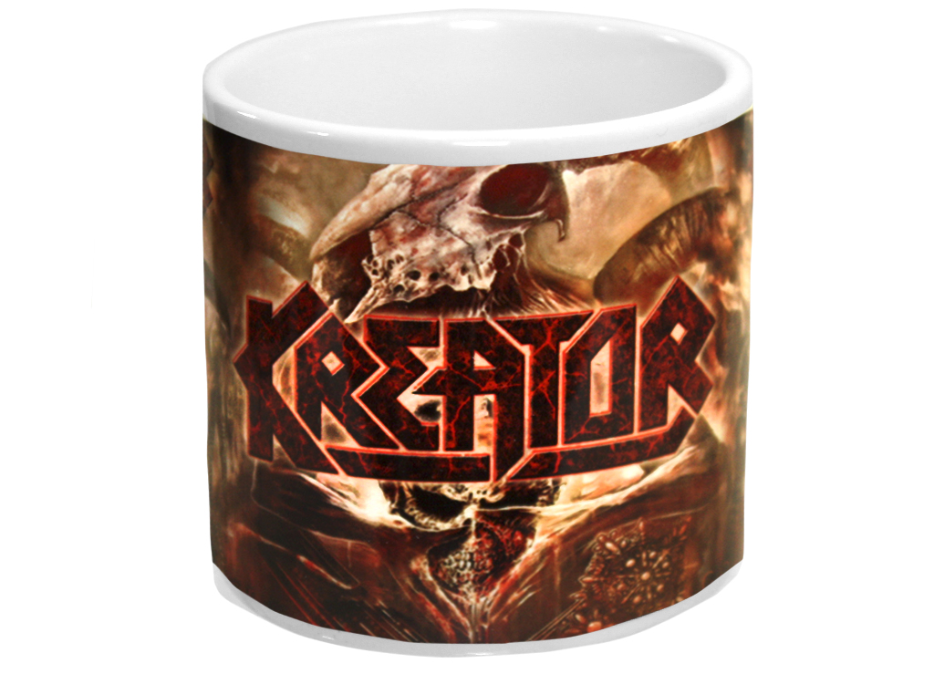 Чашка кофейная RockMerch Kreator - фото 2 - rockbunker.ru