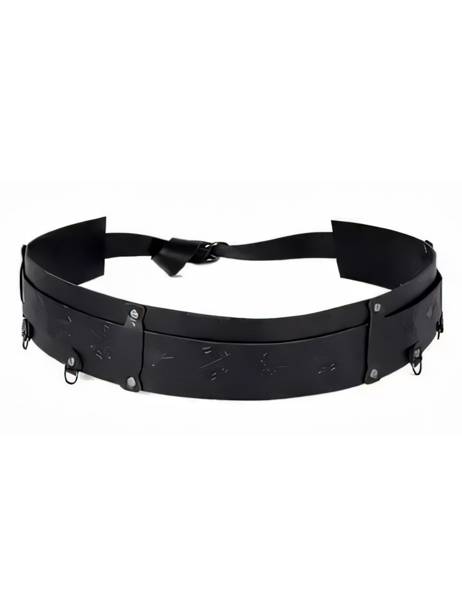 Ремень Стимпанк с Тиснением Паук - фото 2 - rockbunker.ru