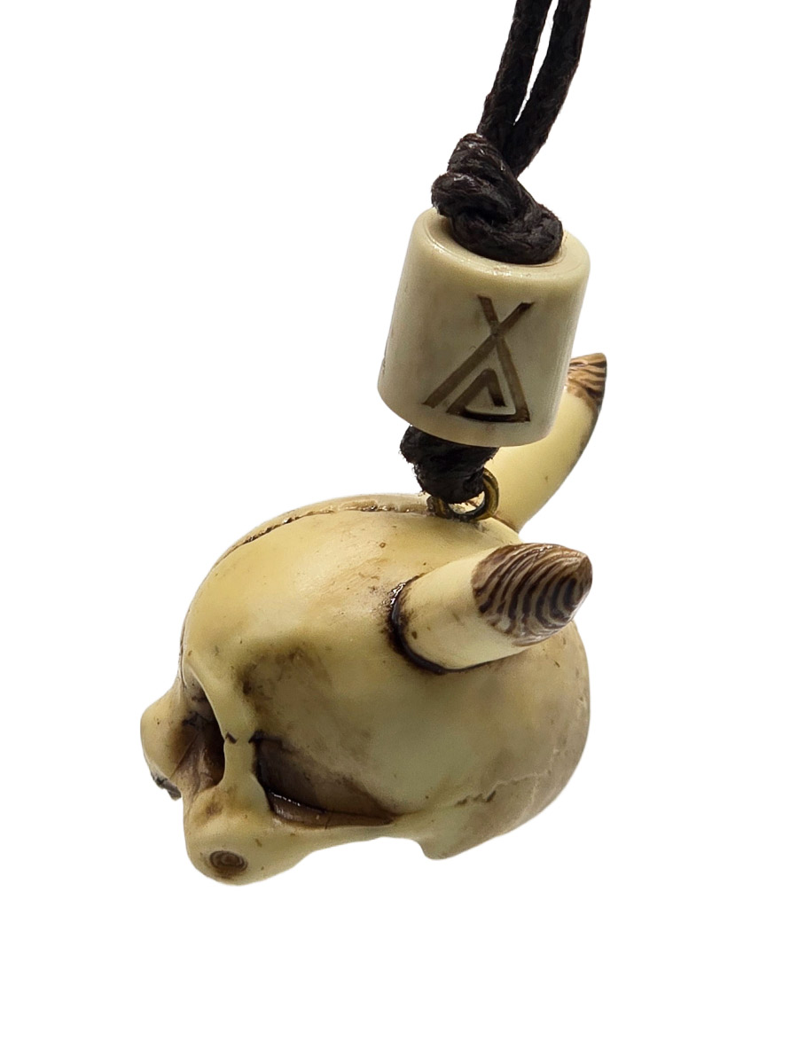 Кулон Череп Пикачу - фото 2 - rockbunker.ru