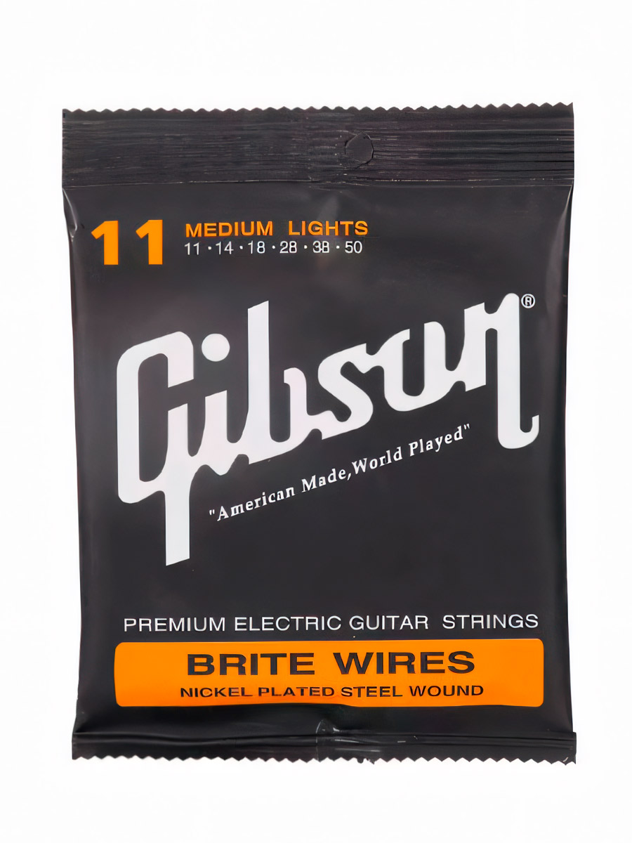 Струны  для электрогитары Gibson seg-700ML BRITE WIRES, 11-50 - фото 1 - rockbunker.ru