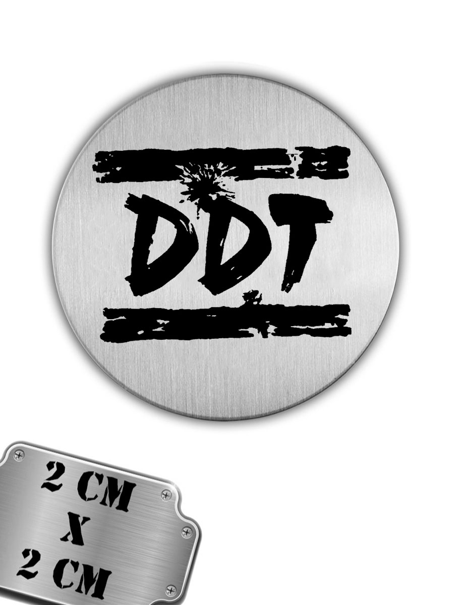 Значок-пин DDT - фото 1 - rockbunker.ru