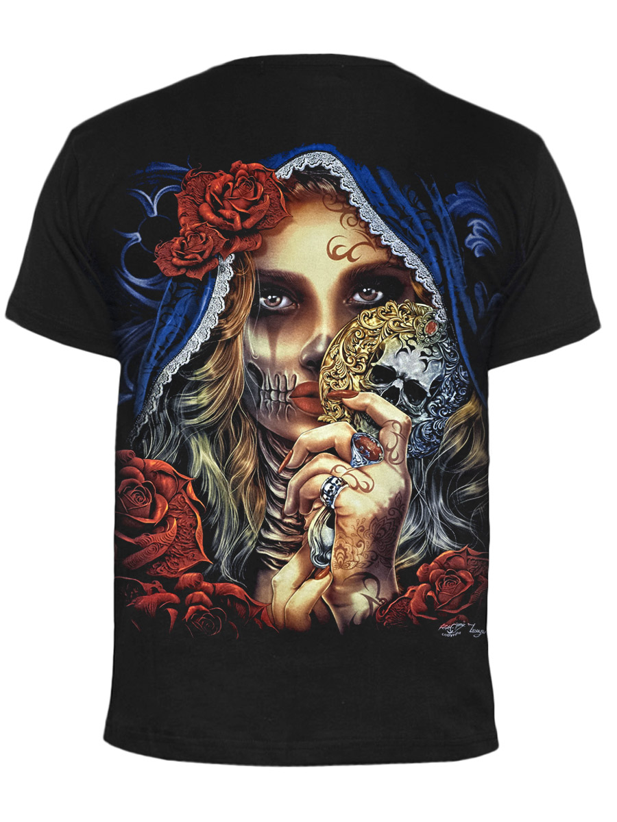Футболка Rock Chang Santa Muerte - фото 2 - rockbunker.ru