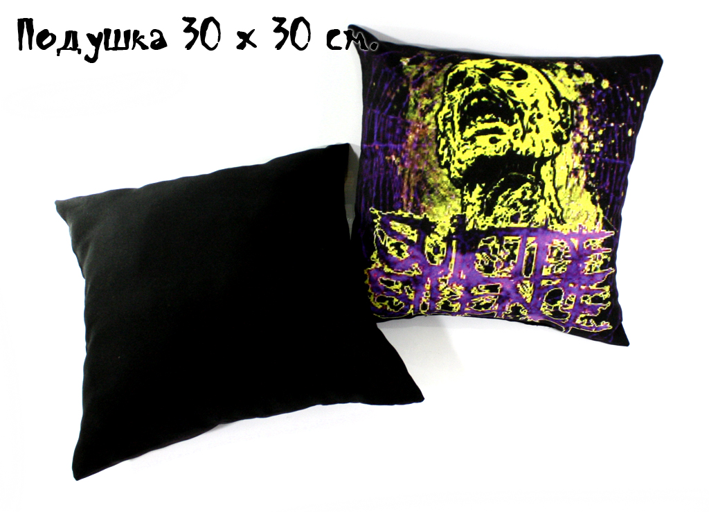 Подушка Suicide Silence - фото 2 - rockbunker.ru