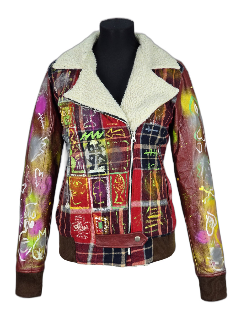 Кастомная косуха Acid Rock - фото 1 - rockbunker.ru