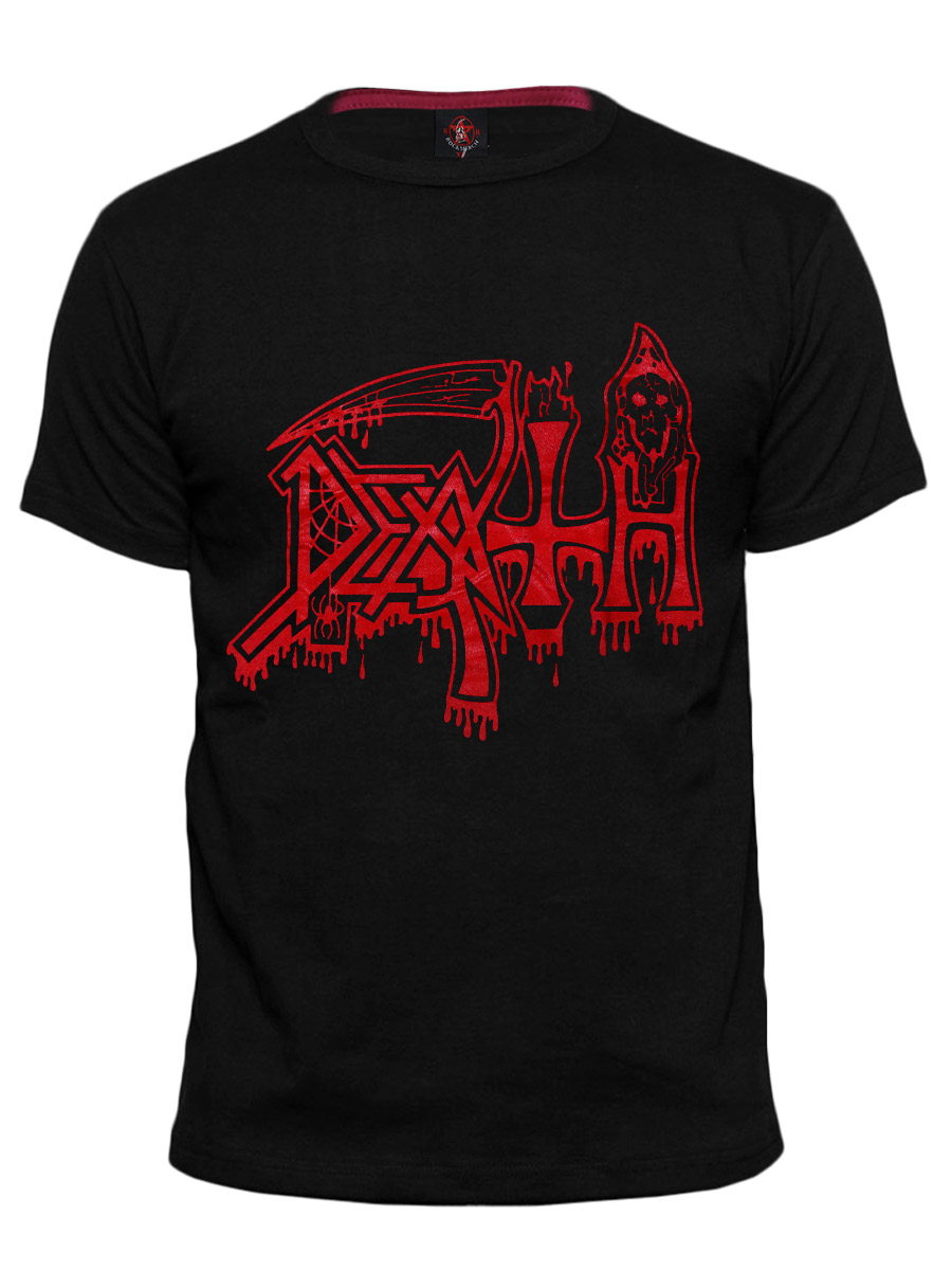 Футболка RockMerch Death - фото 1 - rockbunker.ru