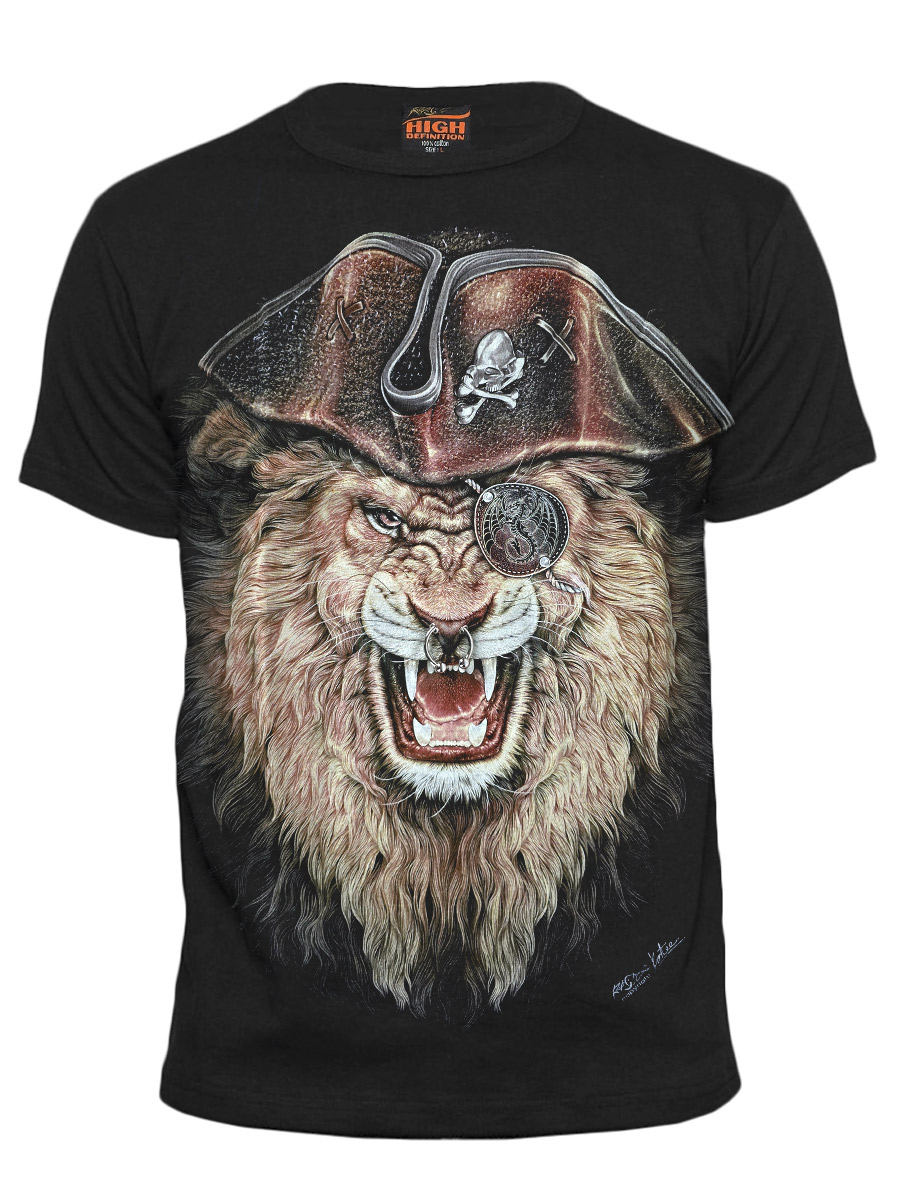 Футболка Rock Chang Lion Pirate - фото 1 - rockbunker.ru