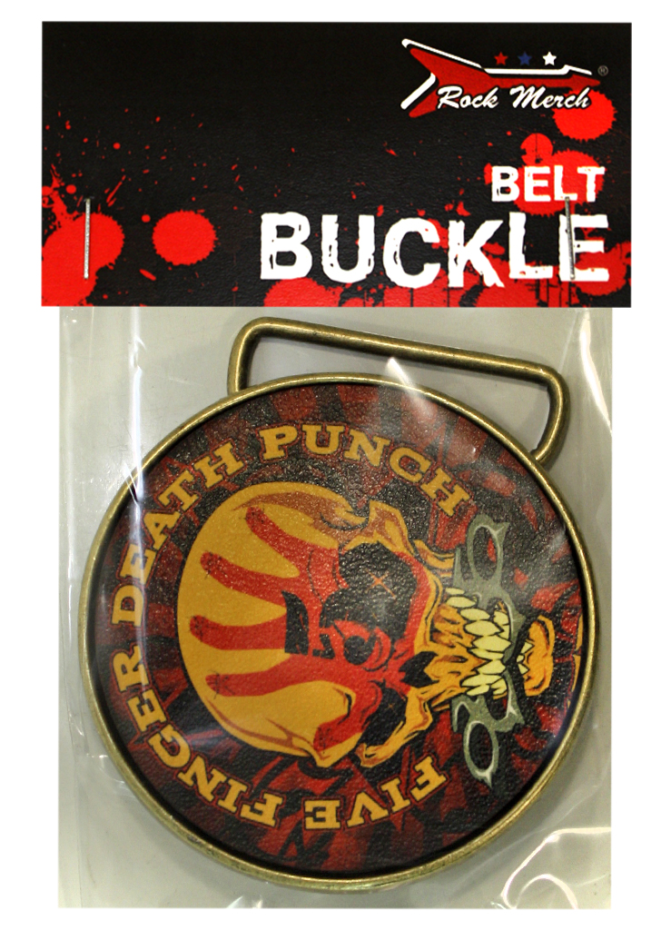 Пряжка RockMerch 5 Finger Death Punch - фото 3 - rockbunker.ru