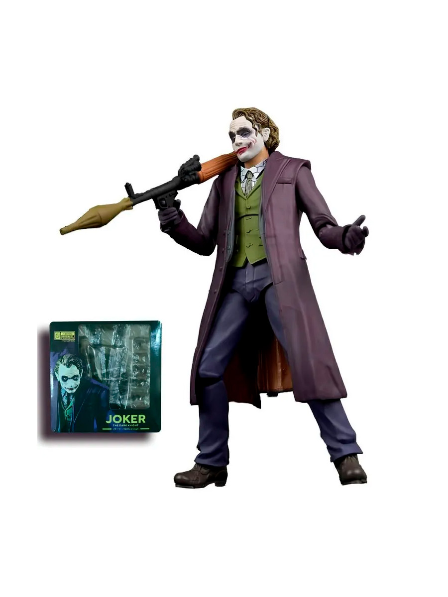 Коллекционная фигурка Joker The Dark Knight - фото 2 - rockbunker.ru