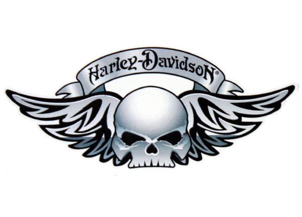 Наклейка-стикер Harley-Davidson - фото 1 - rockbunker.ru