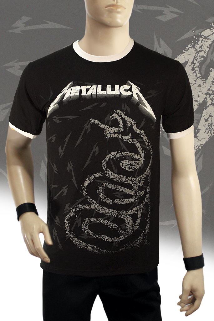 Футболка Ringer Metallica - фото 1 - rockbunker.ru