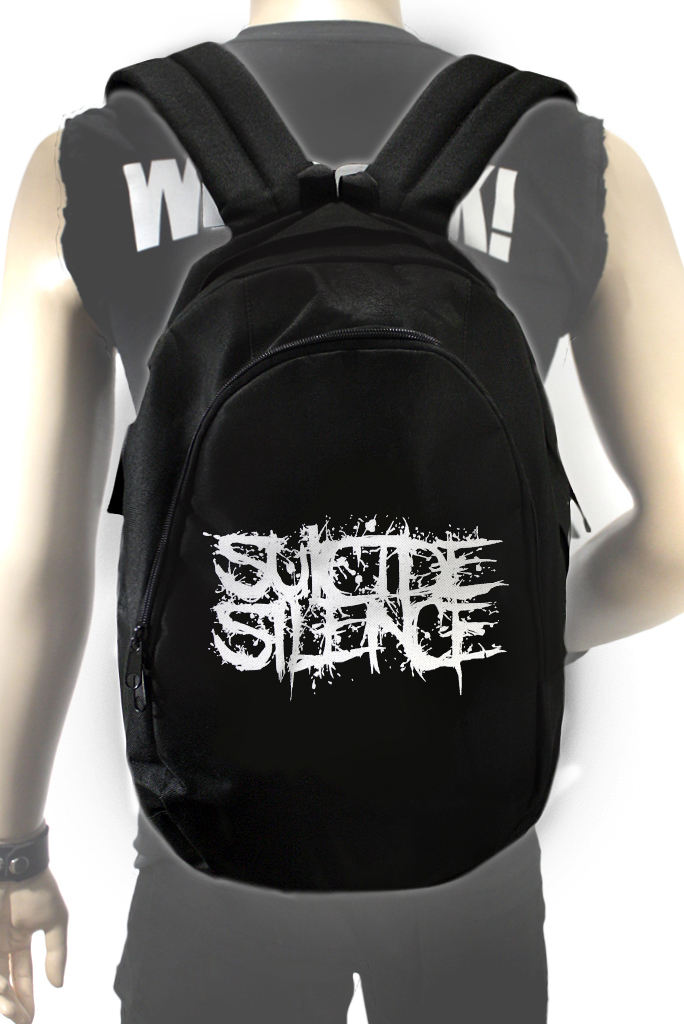 Рюкзак Suicide Silence текстильный - фото 1 - rockbunker.ru